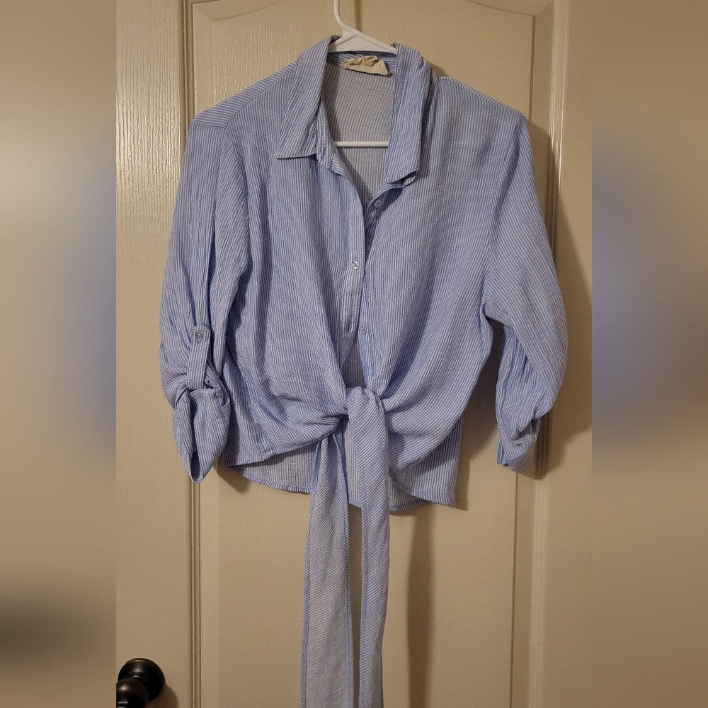 cropped blouse